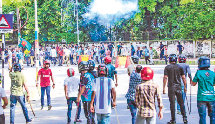 Students from different educational institutions have been staging demonstrations across the country demanding reformation in the quota system in government jobs. During the protests on Tuesday, six deaths were reported while scores were injured.